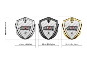 Emblem Fender Badge Minimal Style Luxury Look